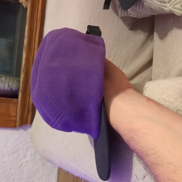 Fleece cap 5 pannel snapback One size unisex adjustable perfect fit - Picture 12 of 13